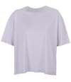 03807 Ladies Boxy Oversized Organic T-Shirt Lilac colour image